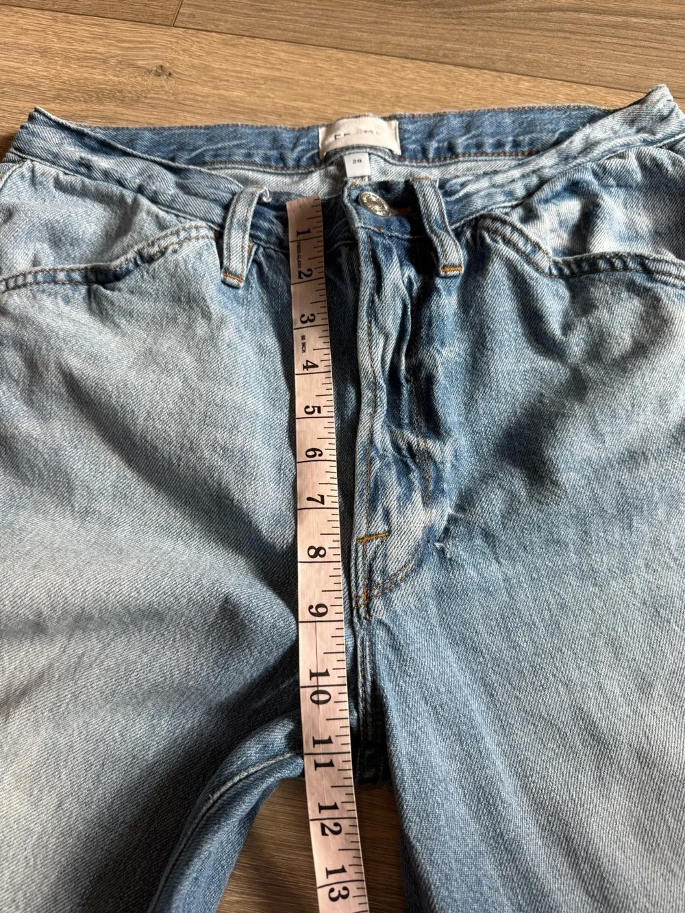 Frame Denim Wide-Leg Jeans Size 28 - Picture 8 of 9
